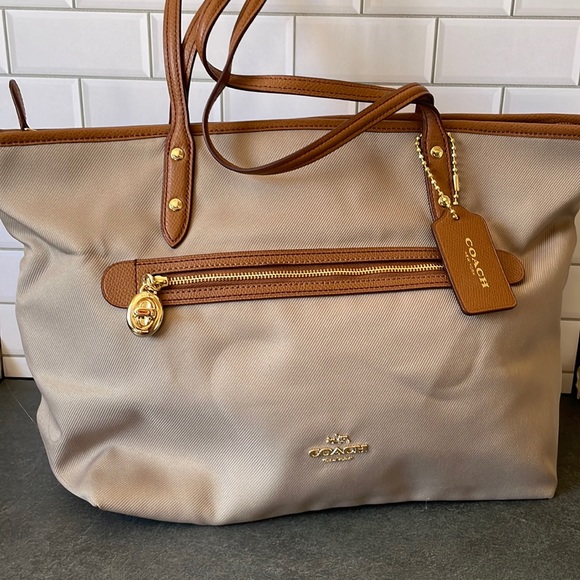 Coach Handbags - Coach Canvas Purse